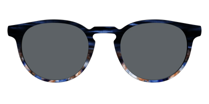 The Polarized Blue Horn Tortoise Sun Top