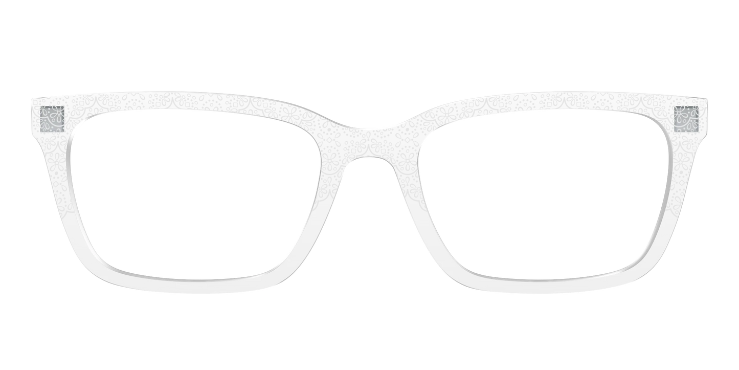 The White Eyelet Crystal