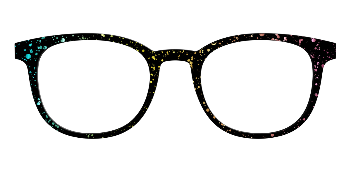 The Rainbow Foil Splatter