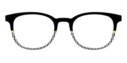 The Chic Stripes Crystal with Gold Foil