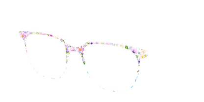 The Delicate Flower Crown with Butterfly Glitter