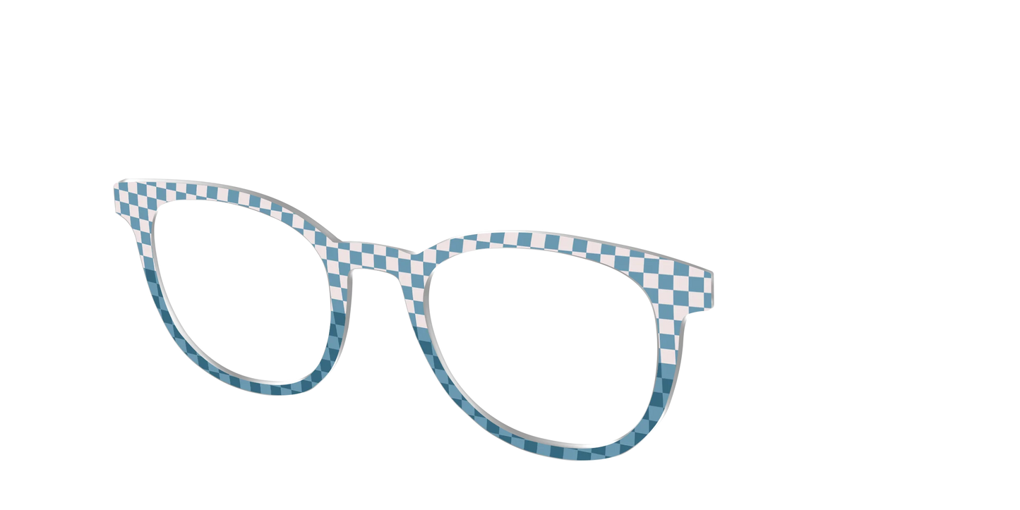 The Cerulean Check Split