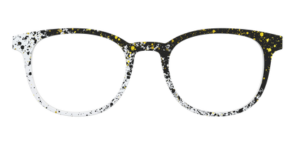 The Black & White Splatter