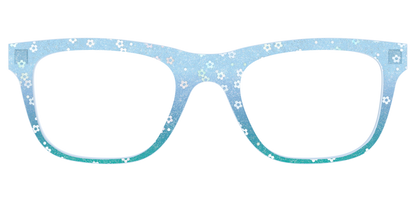 The Sky Blue Crystal with Daisy Glitter