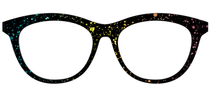 The Rainbow Foil Splatter