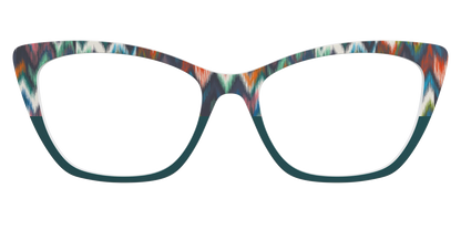 The Teal Ikat Split