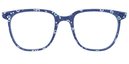The Denim Heart Glitter Crystal