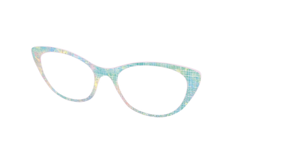 The Pastel Gradient with Holographic Hatching