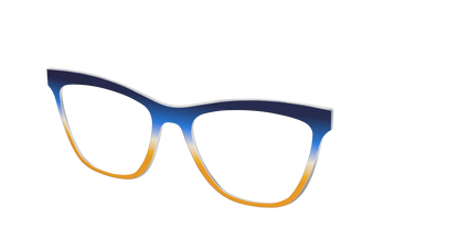 The Royal Blue to Gold Gradient