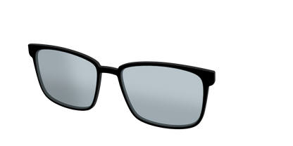 The Black With Slate Blue Lens