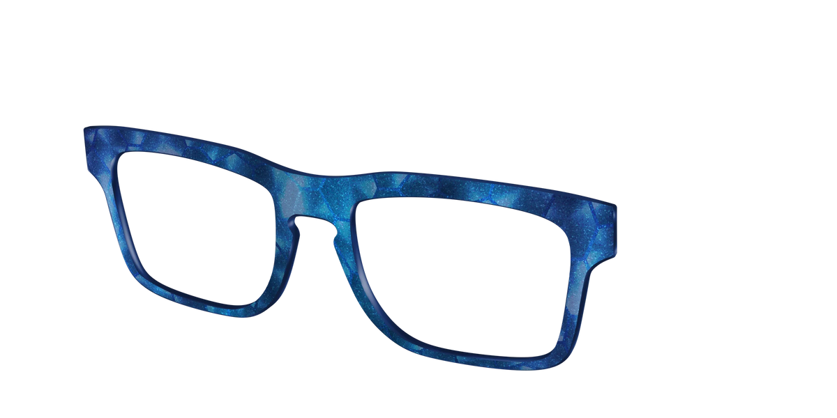 The Shimmering Cobalt Hexagons