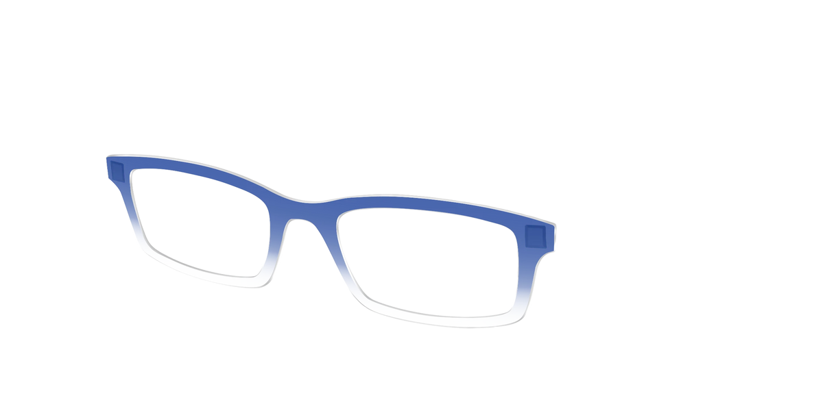 The Indigo Gradient Crystal
