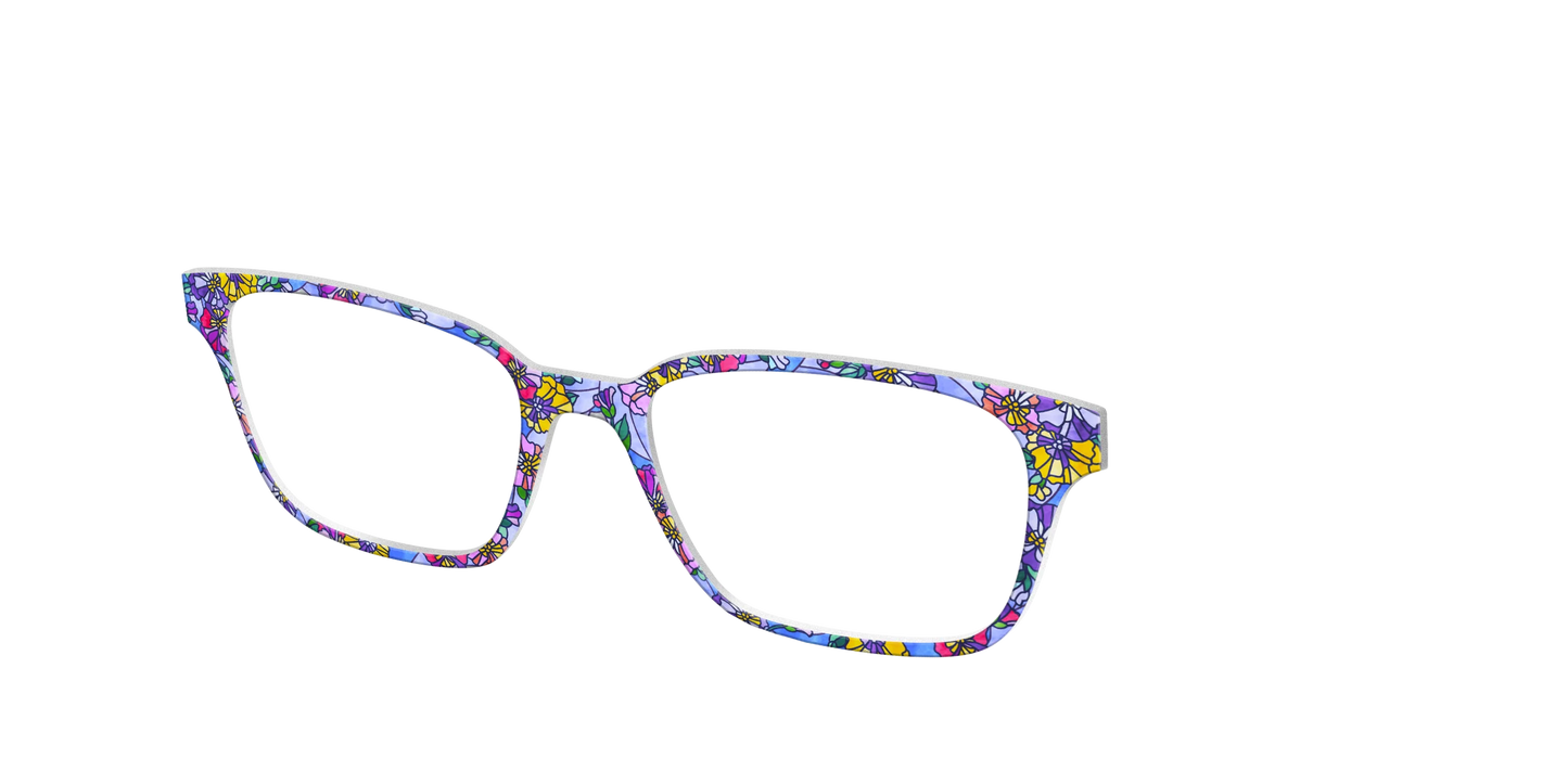 The Pansy Stained Glass