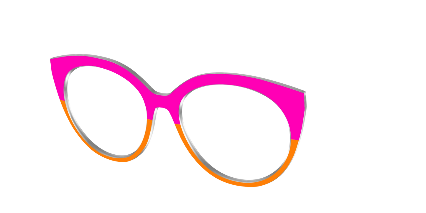 The Cerise and Tangerine Split
