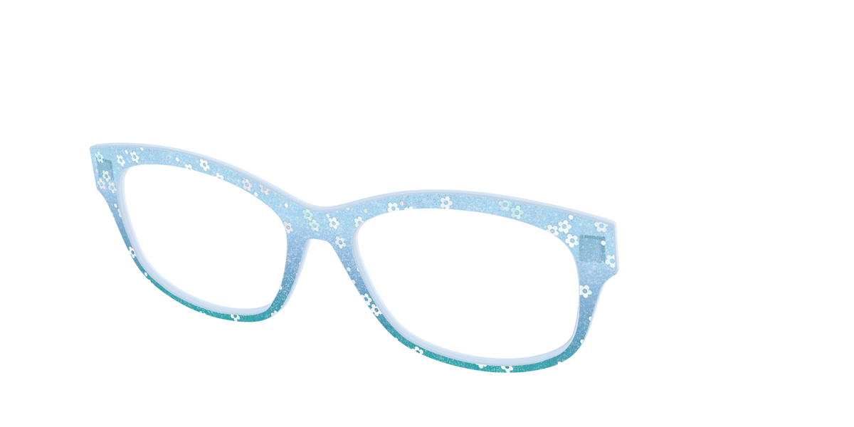 The Sky Blue Crystal with Daisy Glitter