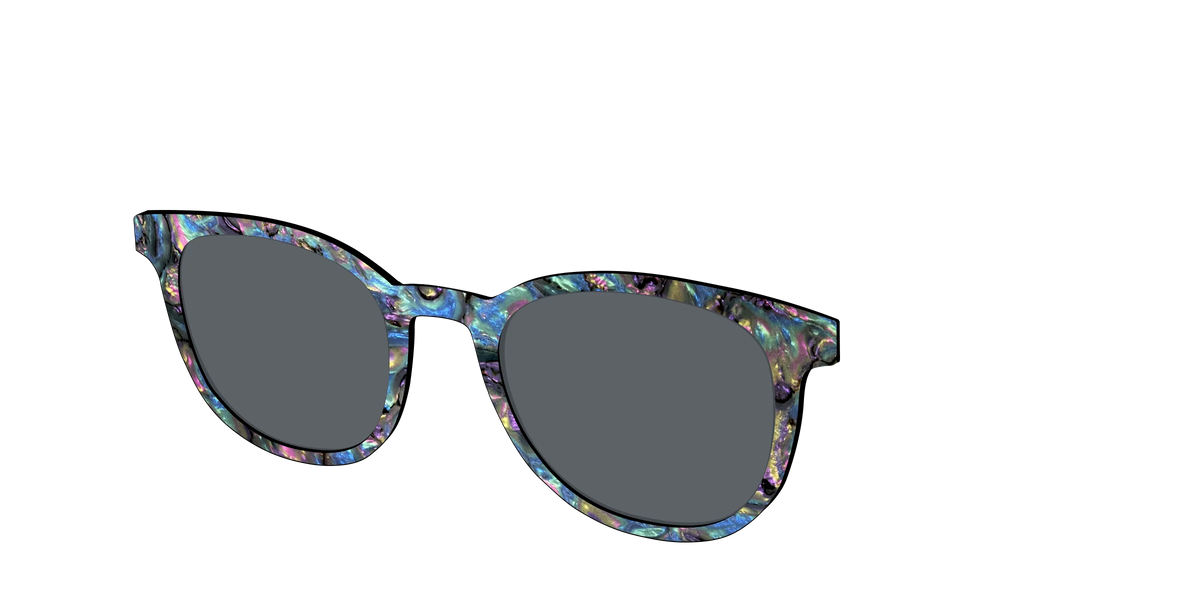 The Polarized Midnight Abalone Sun Top