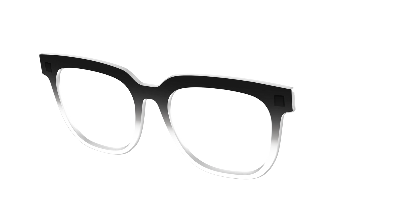 The Black Gradient Crystal