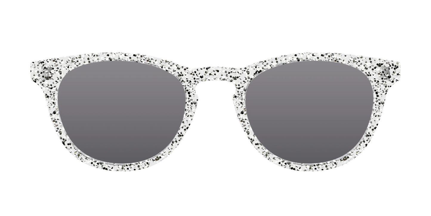 The Polarized Silver Sparkle Sun Top