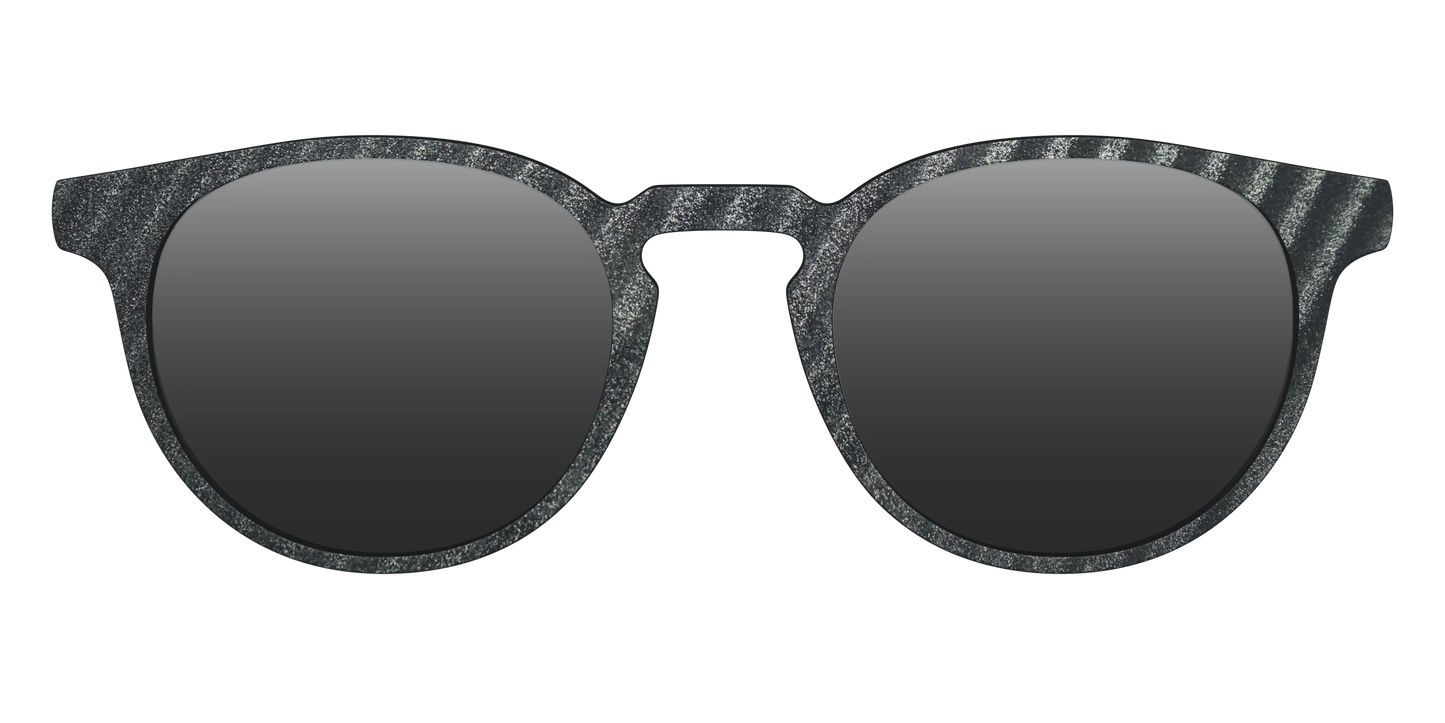 The Polarized Obsidian Stripe Sun Top