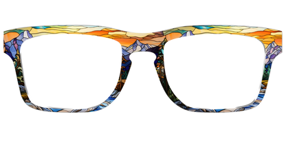 The Mountainscape Stained Glass