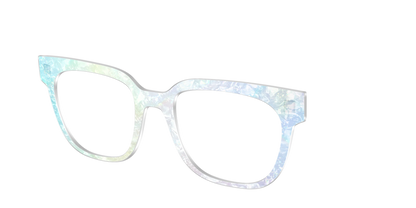 The Iridescent Pearl Marble Crystal