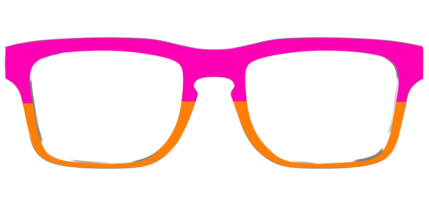 The Cerise and Tangerine Split