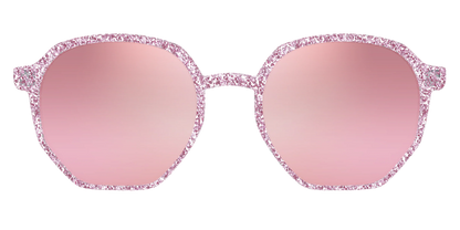 The Polarized Rose Gold Sparkle Sun Top