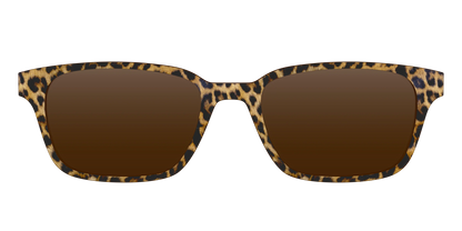 The Polarized Cheetah Spots Sun Top