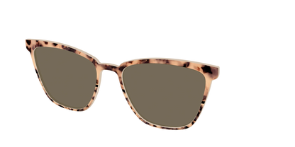 The Polarized Bisque Tortoise Split Sun Top