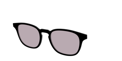 The Black with Gray Gaming Lens