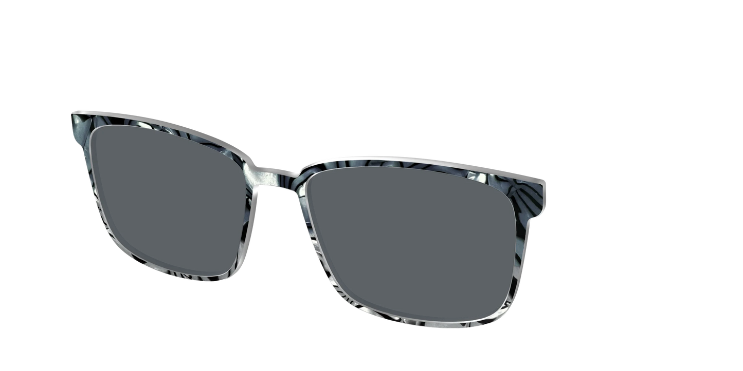 The Polarized Zebra Pearl Split Sun Top