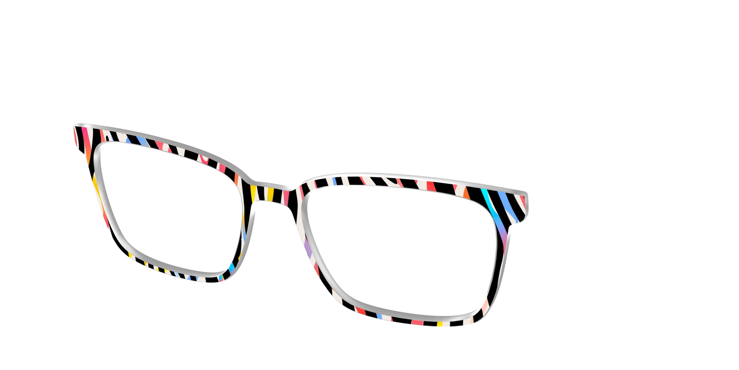 The Vivid Zebra Stripes