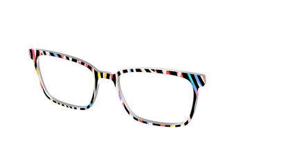 The Vivid Zebra Stripes