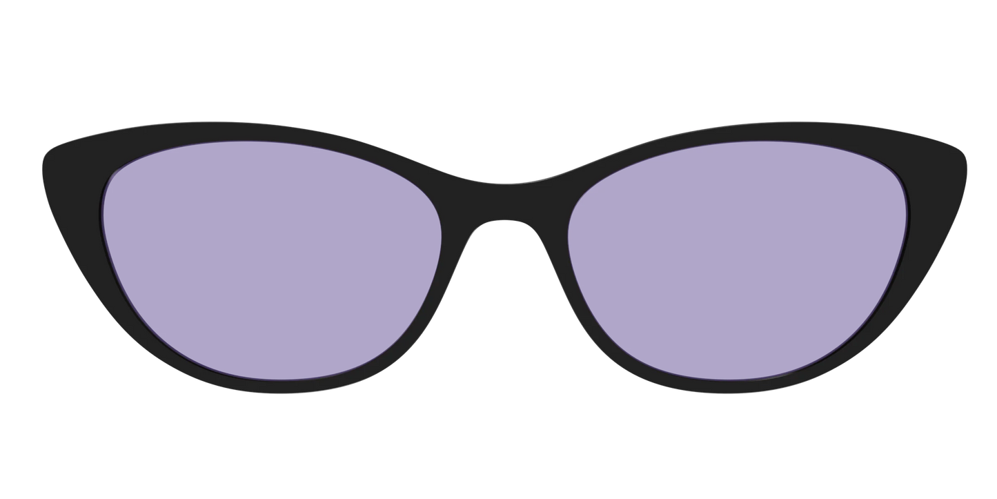 The Black With Celestial Purple Lens