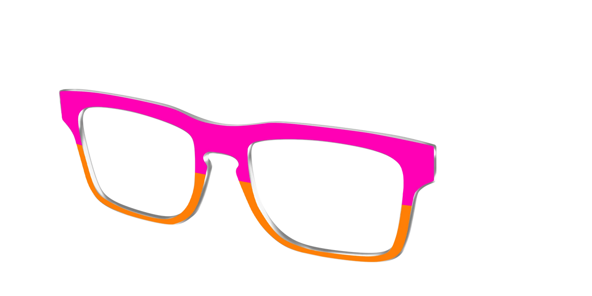 The Cerise and Tangerine Split