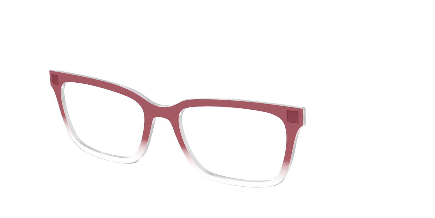 The Burgundy Gradient Crystal