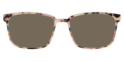 The Polarized Prism Split Tortoise Sun Top