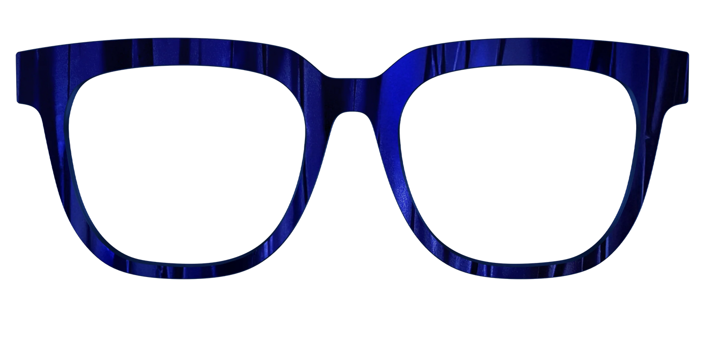 The Indigo Moire Stripes