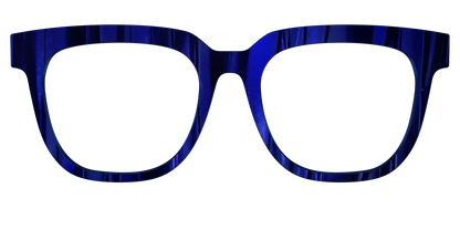 The Indigo Moire Stripes