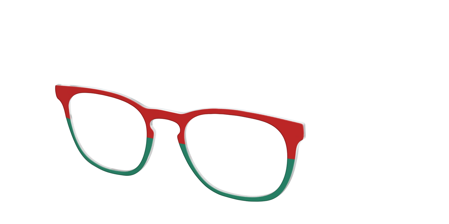 The Scarlet Red & Spruce Split