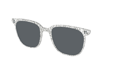 The Polarized Silver Sparkle Sun Top
