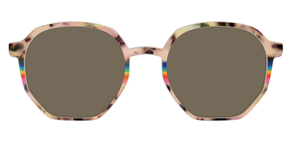 The Polarized Prism Split Tortoise Sun Top