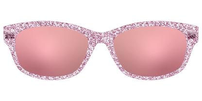 The Polarized Rose Gold Sparkle Sun Top