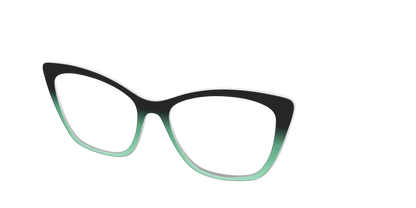 The Black to Spearmint Gradient