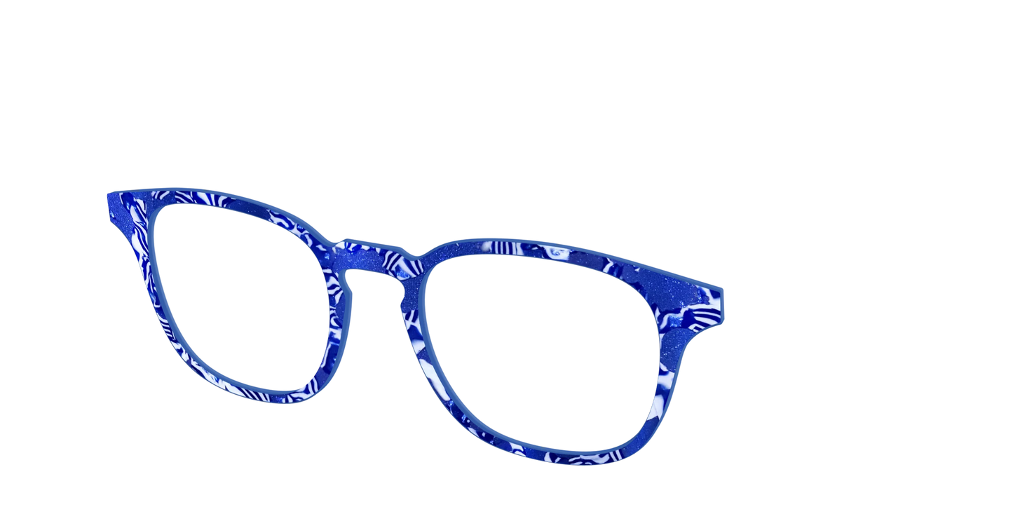 The Navy Shimmer Mosaic