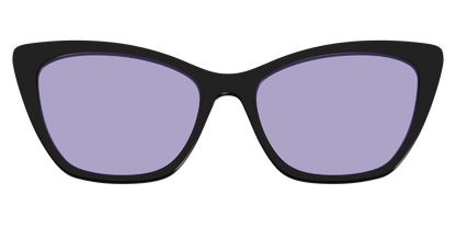 The Black With Celestial Purple Lens