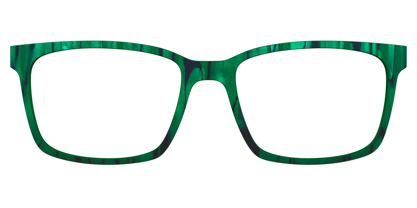 The Emerald Moire Stripes