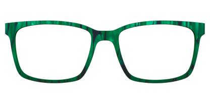 The Emerald Moire Stripes