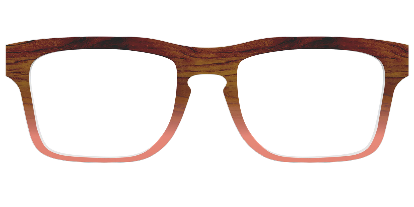 The Woodgrain to Peach Gradient