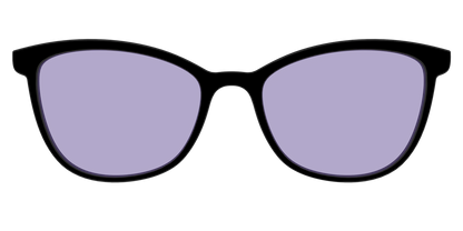 The Black With Celestial Purple Lens